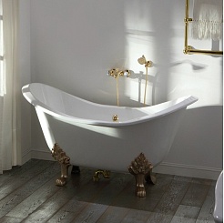 Magliezza Чугунная ванна Julietta 183x78 (ножки золото) – фотография-5
